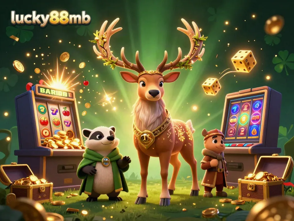 Experience exciting gameplay at lucky88mb with vibrant, animated casino elements and enchanting characters.