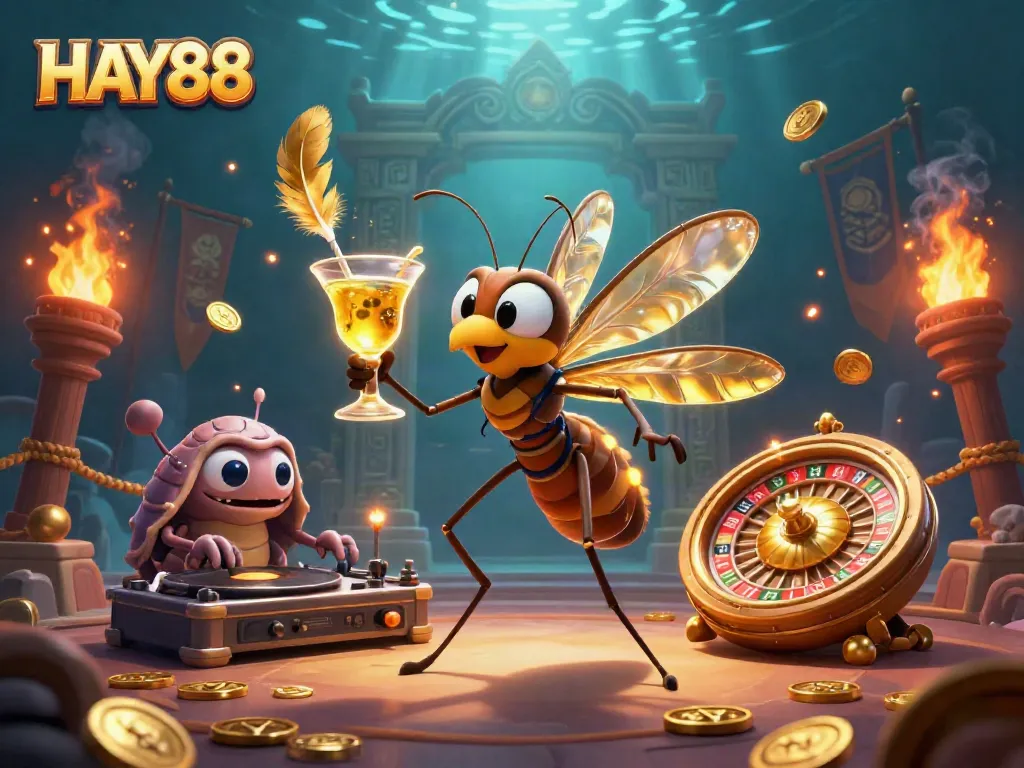 Experience exhilarating gameplay at HAY88 with engaging casino characters and vibrant visuals.